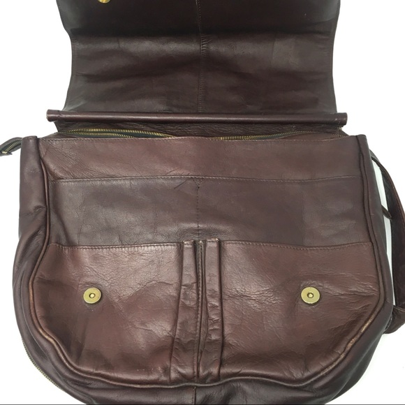 🛑SOLD🛑 Vintage Frye XL Messenger Bag - Picture 5 of 8